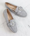 【SALE/30%OFF】artemis by DIANA ビジューバックルローファー アルテミス バイ ダイアナ シューズ・靴 ローファー ベージュ ブラック...