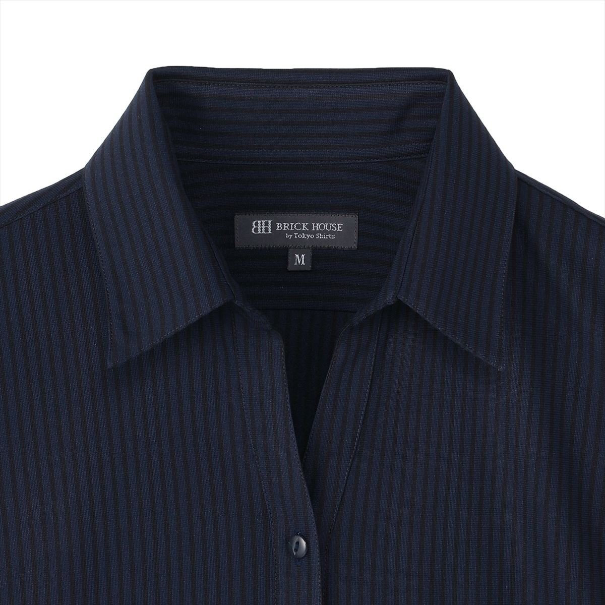 【SALE／20%OFF】BRICK HOUSE by Tokyo Shirts 【ストレッチ】 スキッパー 半袖 形...