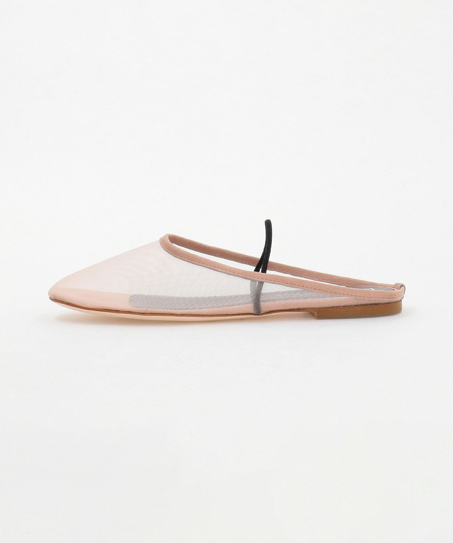 ＜FABIO RUSCONI＞チュール フラット シューズ＜ Select by EMMEL REFINES ＞ ユナイテッドアローズ グリーンレーベルリラクシング シューズ・靴 パンプス ブラック ピンク オレンジ
