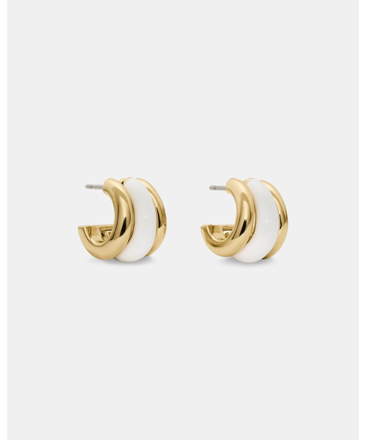kate spade new york 【公式】タイニー トゥインクルズ トリオ ハギー ケイトスペードニューヨーク アクセサリー・腕時計 ピアス ホワイト【送料無料】