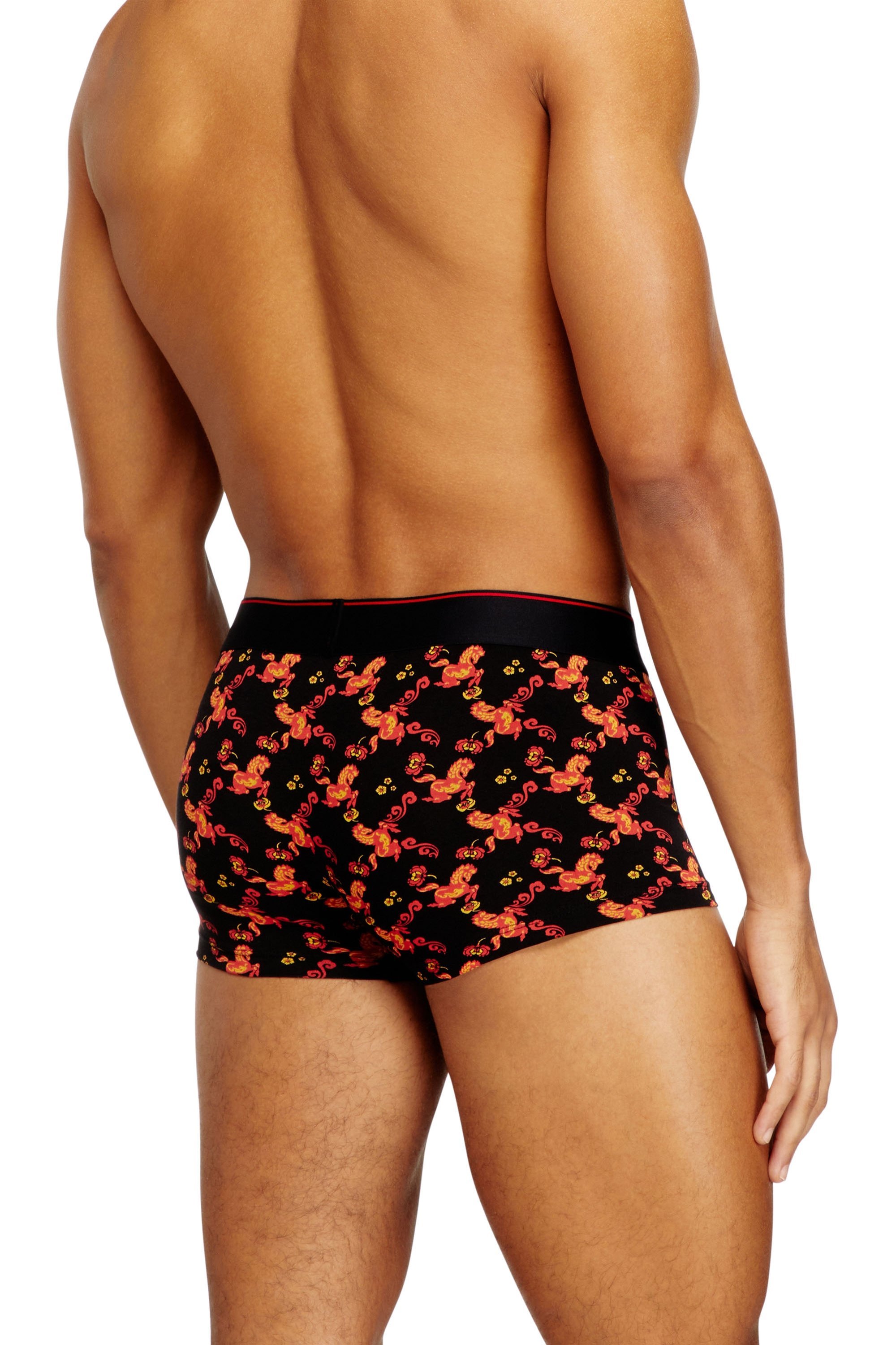 メンズ ボクサーパンツ DAMIEN-GFT BOXER-SHORTS ディーゼル インナー・ルームウェア ボクサーパンツ・トランクス ブラック