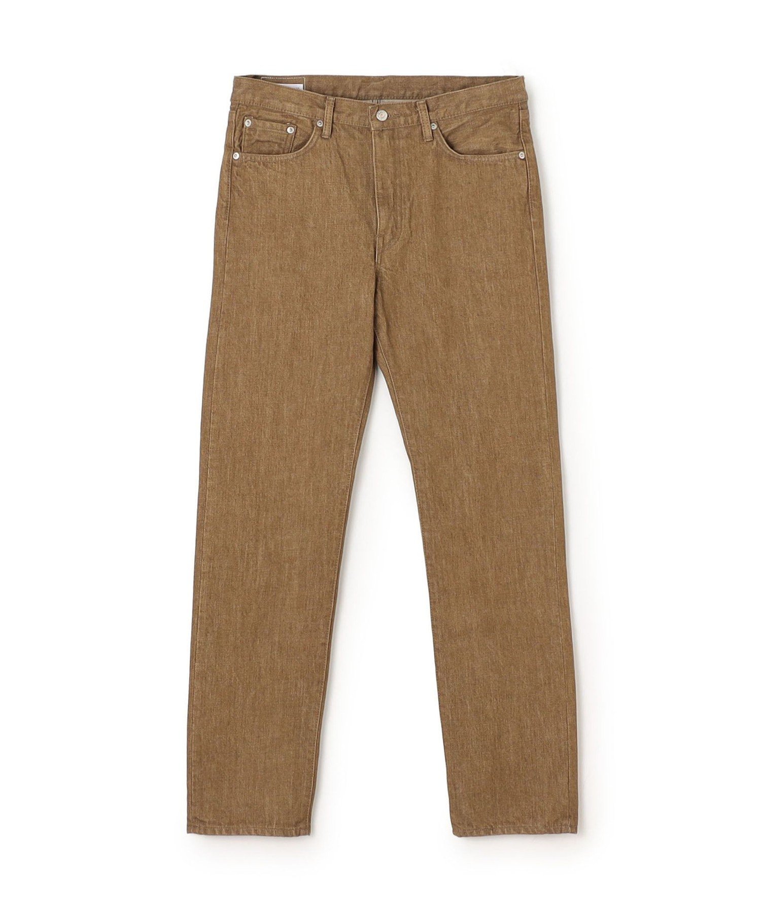 【別注】EDWIN LOOSE STRAIGHT レインボーセルビッチ カラーデニムパンツ トゥモローランド パンツ ジーンズ・デニムパンツ ブラウン グレー ネイビー