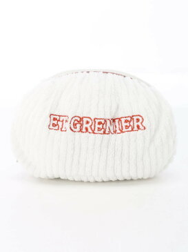 【SALE/52%OFF】Et grenier by Samansa Mos2 針抜きパイル刺繍ラウンドポーチ サマンサモスモス バッグ バッグその他 ホワイト イエロー ブルー