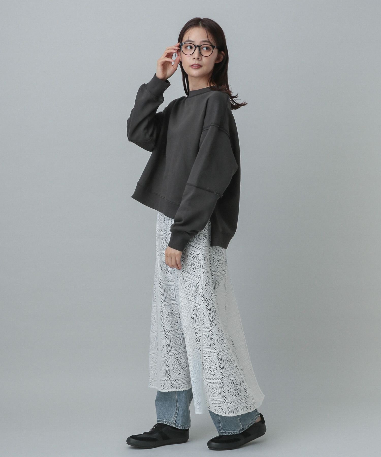 【SALE／20%OFF】GLOBAL WORK MATINEE LINE/レースキャミワンピース/327907 グローバルワーク ワンピース・ドレス ワンピース ブラック ホワイト【送料無料】