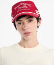 GUESS Originals GUESS Originals/(M)Vintage Trucker Hat ゲス 帽子 キャップ レッド ブラック【送料無料】