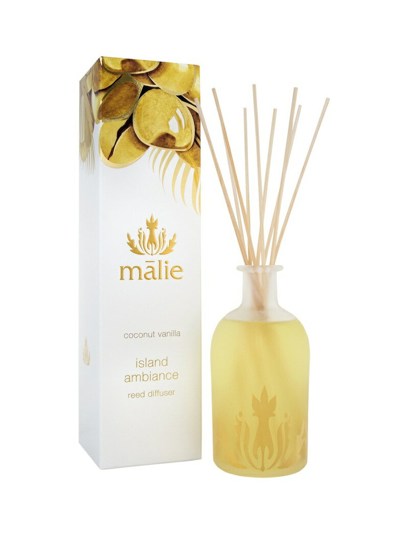 Malie Organics (公式)Reed Diffuser Coconut Vanilla マ ...