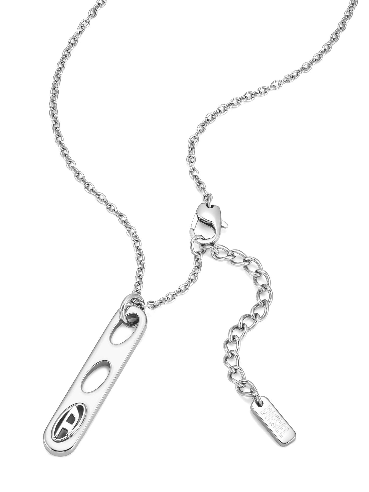 DIESEL ディーゼル アクセサリー ユニセックス ネックレス シルバー DX1662040 ウォッチステーションインターナショナル アクセサリー・腕時計 ネックレス シルバー【送料無料】