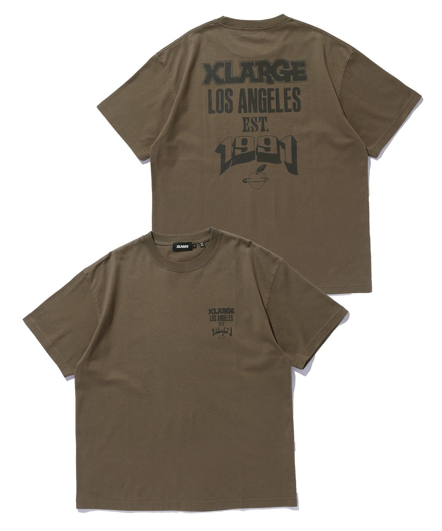 EST.1991 S/S TEE エクストララージ トップス カットソー・Tシャツ ホワイト ブラック ブラウン