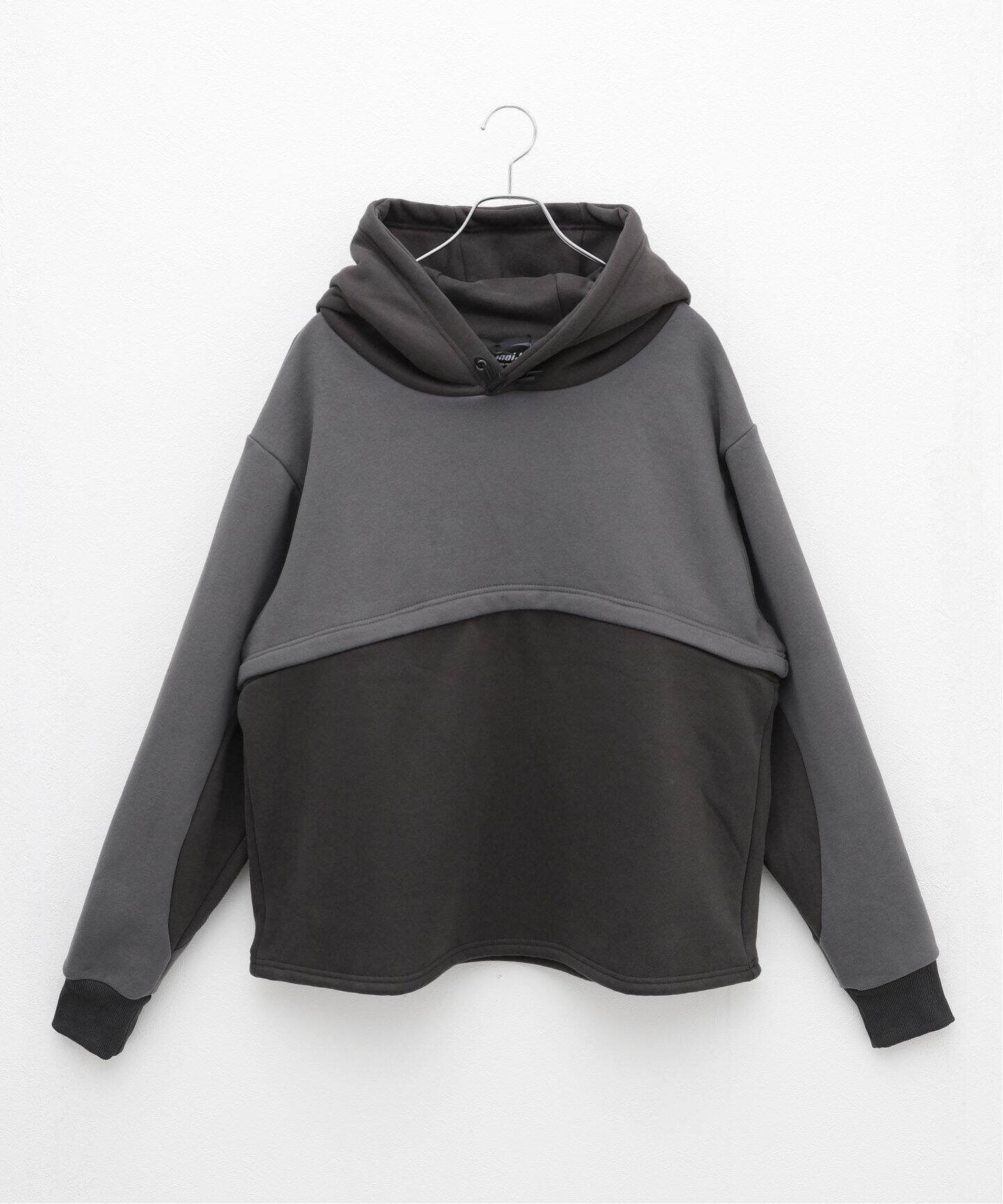 パラノイド 【SALE／20%OFF】417 EDIFICE 【PARANOID / パラノイド】DOCKING HOODIE MOVER フォーワンセブン エディフィス トップス パーカー・フーディー ブラック【送料無料】