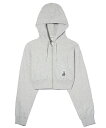 X-girl FACE COMPACT ZIP UP HOODIE パーカー X-girl エックスガール トップス パーカー・フーディー グレー ブラック カーキ【送料無..