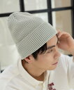 【SALE/54%OFF】LAKOLE ウォッシュニットワッチ ラコレ 帽子 ニット帽・ビーニー グレー ブルー ホワイト