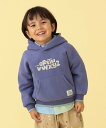 【SALE/50%OFF】BEAMS mini ウォッシュド プリント フーディ (90~150cm) ビームス アウトレット トップス スウェット・トレーナー...