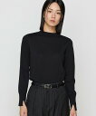 【SALE/10%OFF】COMME CA コットンダルストレッチ プルオーバー コムサ トップス ニット ブラック グレー グリーン【送料無料】