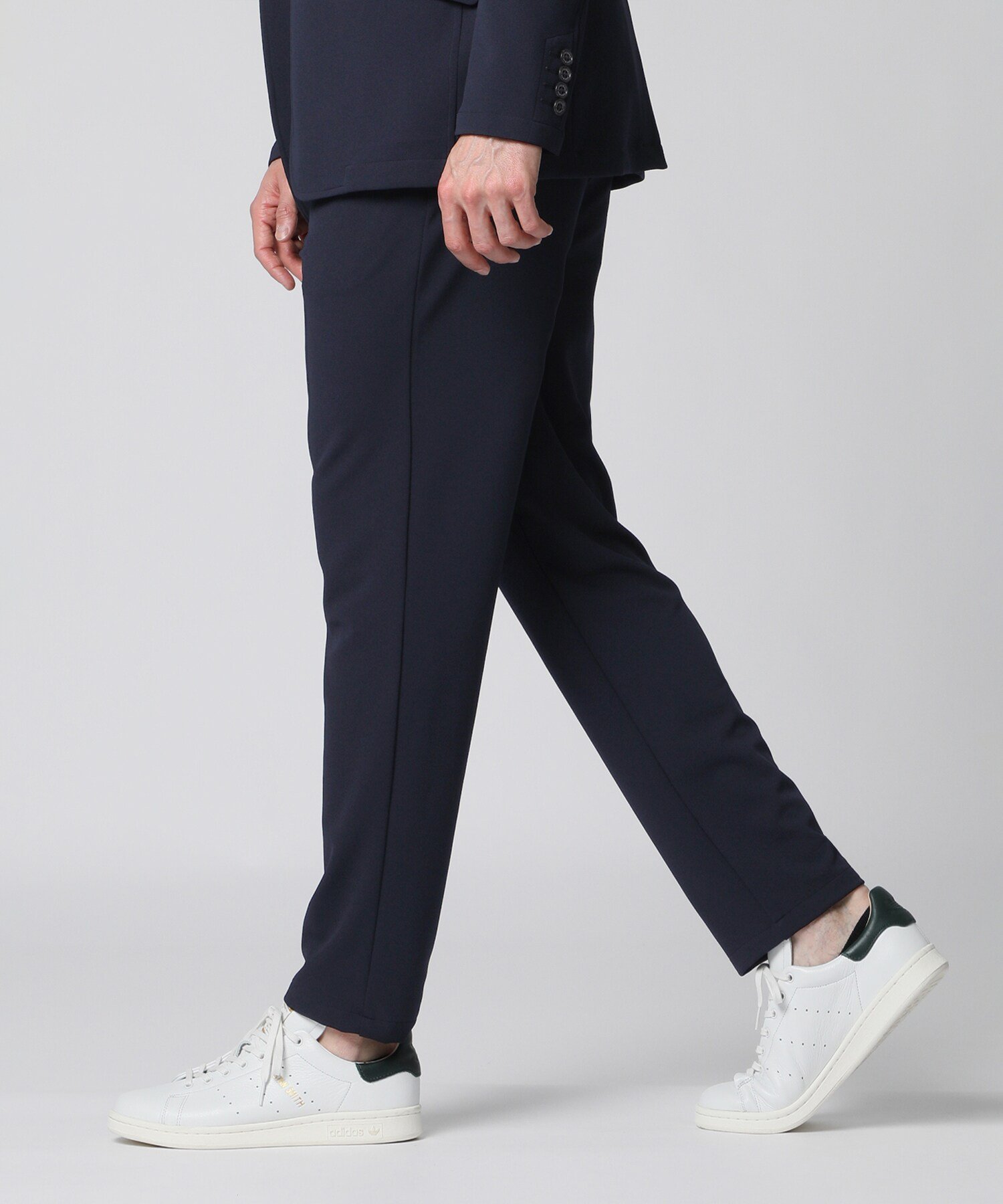 【SALE／40%OFF】Psycho Bunny ジャージジョーゼット スリム パンツ サイコバニー パンツ その他のパンツ ネイビー ベージュ【送料無料】