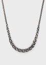 Paul Smith "Woven Chain" ネックレス ポール・スミス アクセサリー・腕時計 その他のアクセサリー・腕時計 シルバー【送料無料】