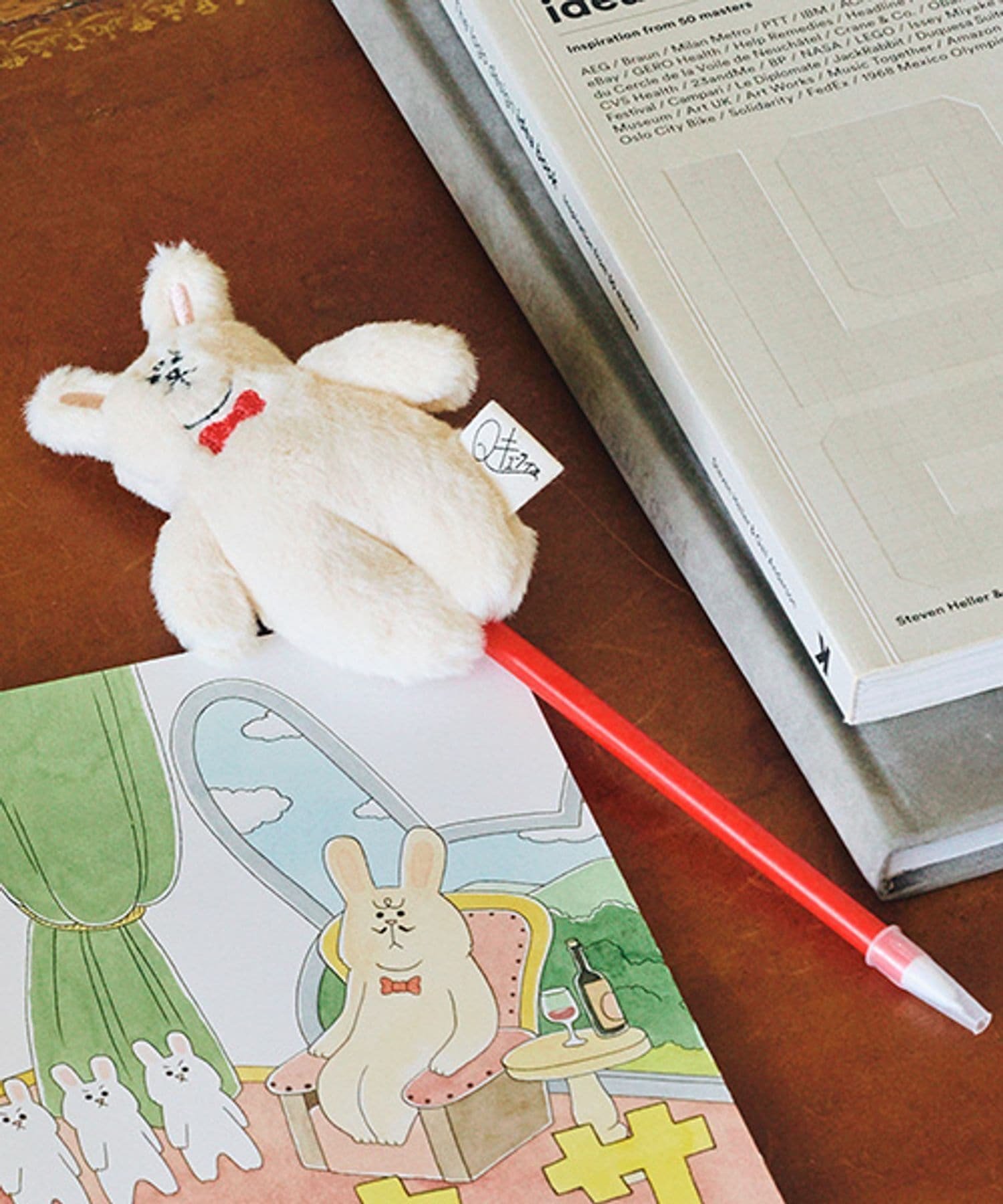 studio CLIP ぬいぐるみボールペン[キューライスコラボ] スタディオクリップ 文房具 ペン・インク