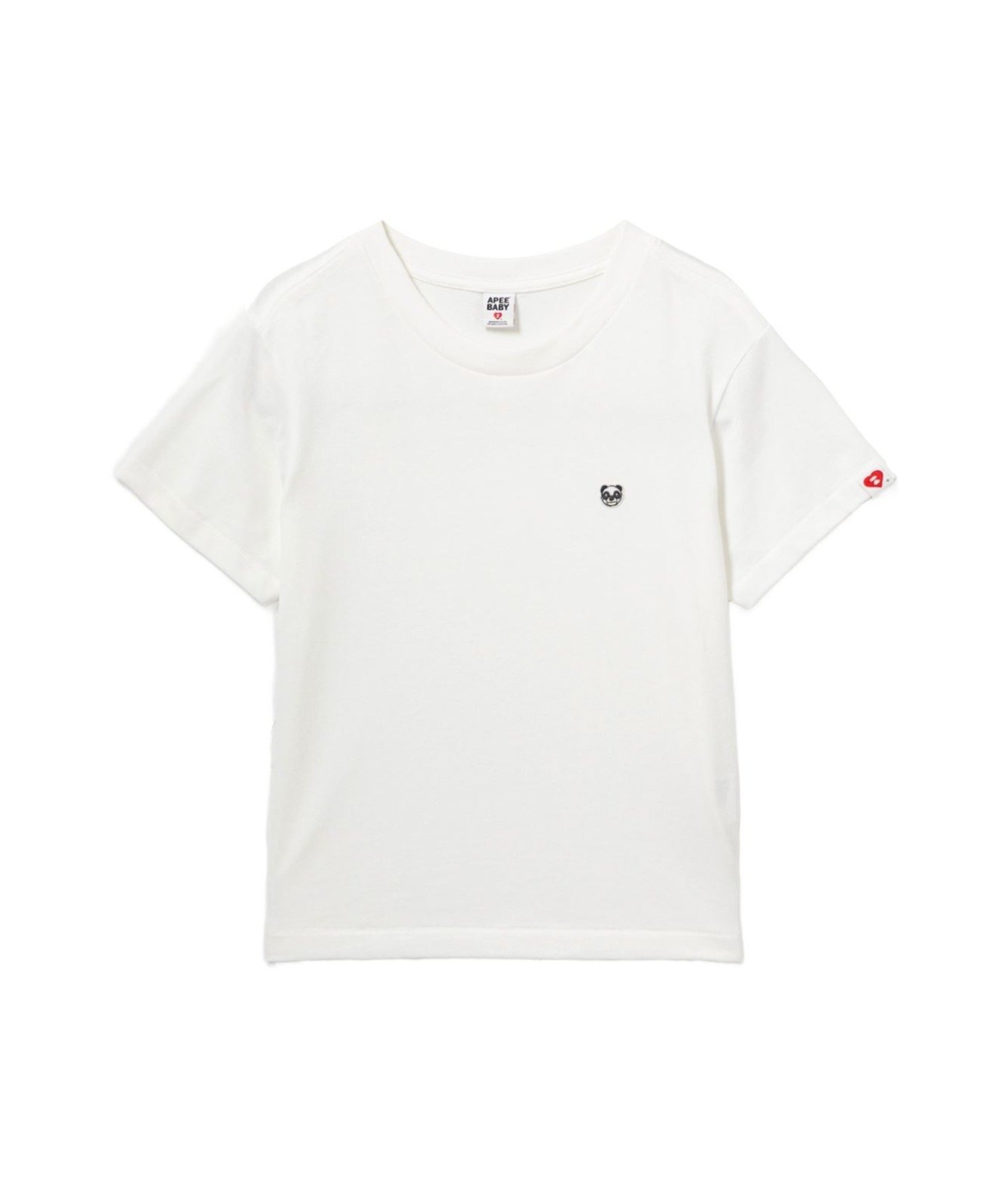MILO PD BADGE TEE ア ベイシング エイプ トップス カットソー・Tシャツ ホワイト ブラック