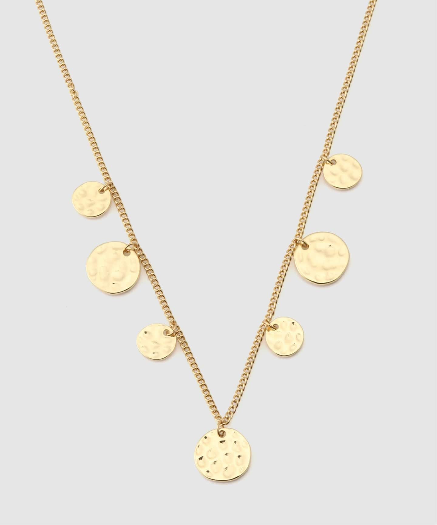 JOURNAL STANDARD relume 【Kenneth Jay Lane/ケネス ジェイ レーン】 7 coins ネックレス ジャーナル スタンダード レリューム アクセサリー・腕時計 ネックレス ゴールド【送料無料】