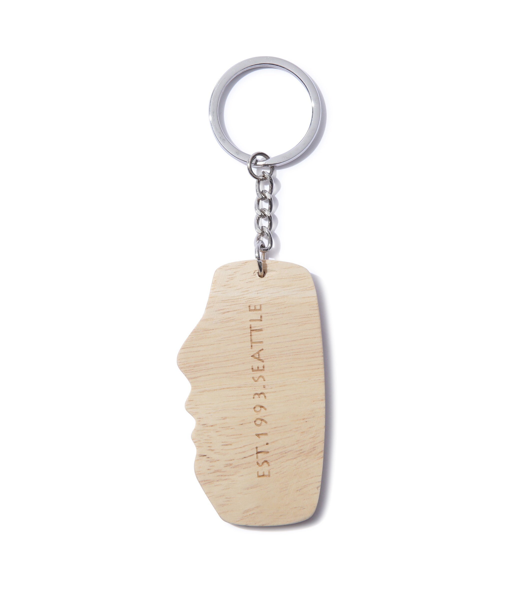 MANASTASH MANASTASH/マナスタッシュ/WOOD KEYCHAIN/ウッドキーチェーン マナスタッシュ ファッション雑貨 その他のファッション雑貨 ブラウン