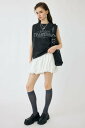 【SALE/20%OFF】MOUSSY BALLOON MINI スカート マウジー スカート ミニスカート ブラック ホワイト【送料無料】