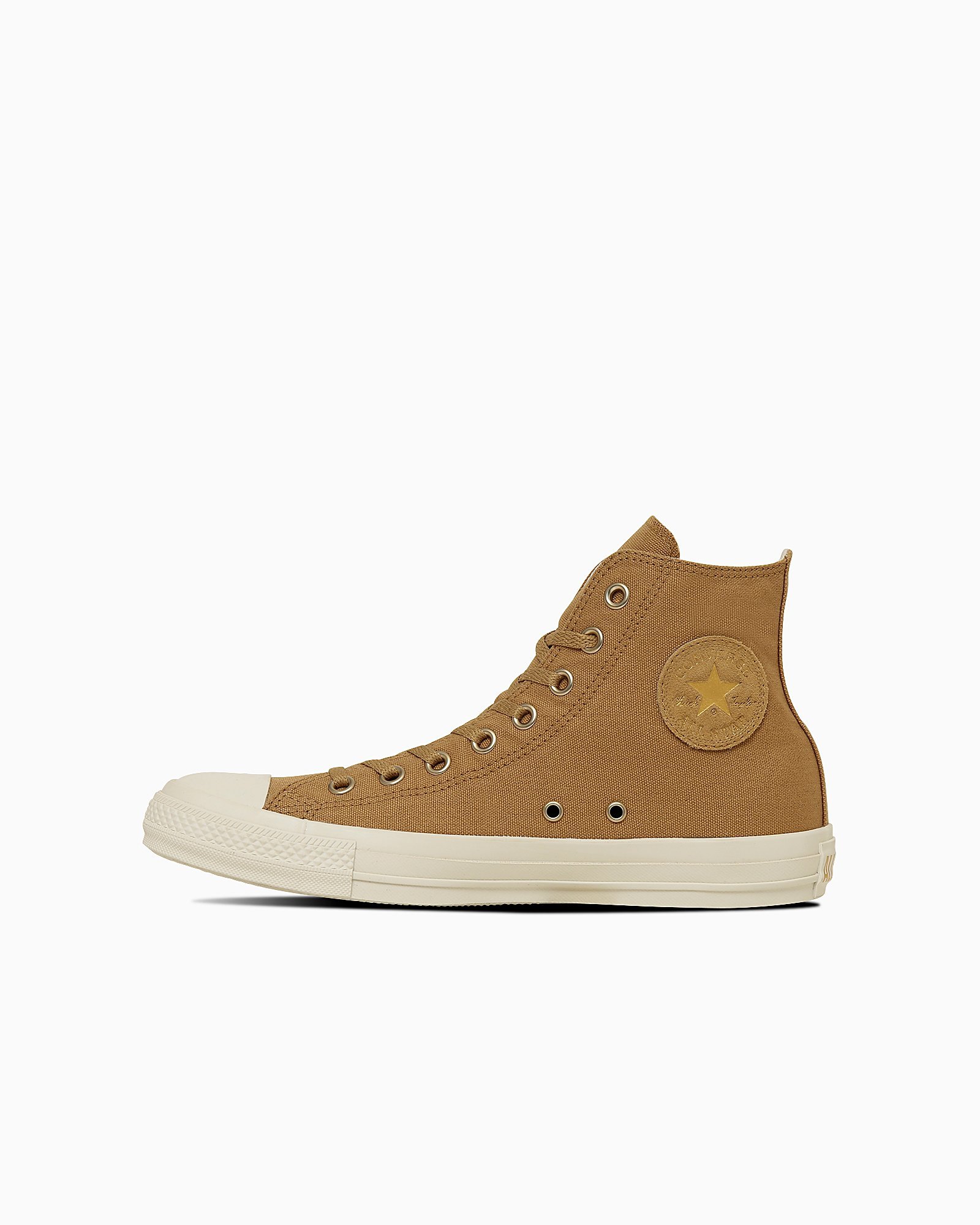 CONVERSE 【公式】オールスター ゴールドロゴパッチ HI ハイカット コンバース シューズ・靴 スニーカー グレー ブラック ブラウン【送料無料】