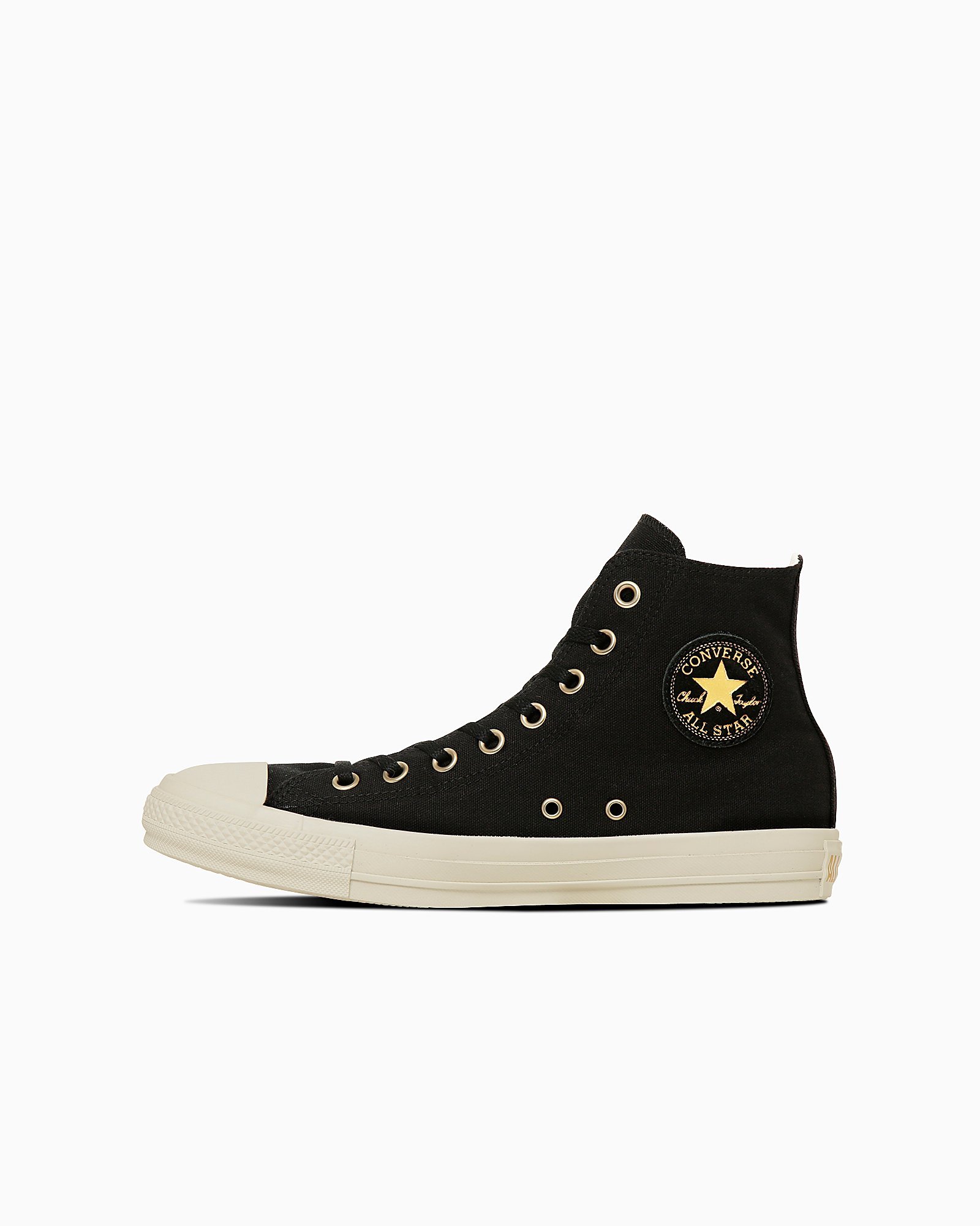 CONVERSE 【公式】オールスター ゴールドロゴパッチ HI ハイカット コンバース シューズ・靴 スニーカー グレー ブラック ブラウン【送料無料】