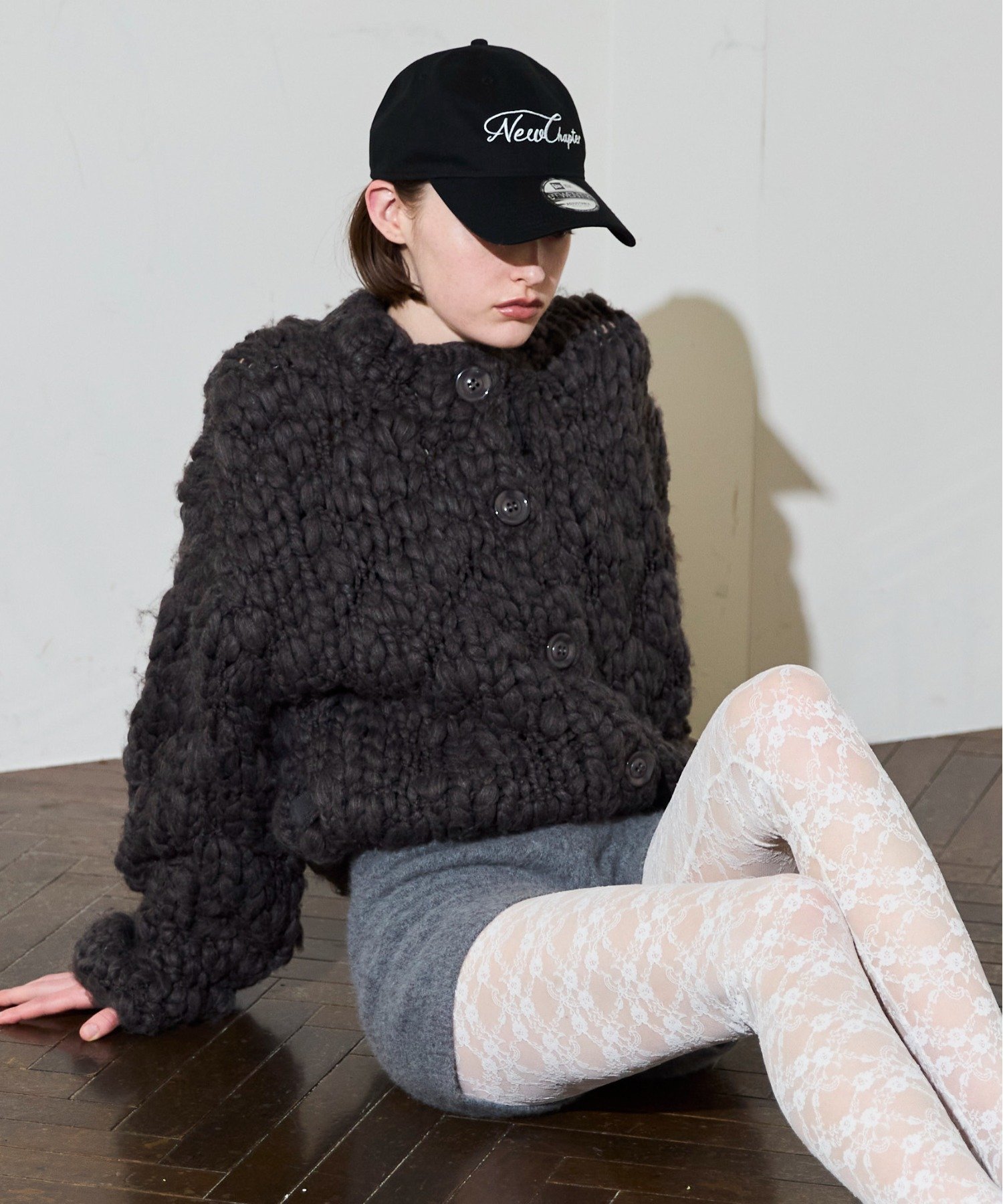 MAISON SPECIAL NEW ERA Collaboration NEW CHAPTER Logo Cap メゾンスペシャル 帽子 キャップ ブラック【送料無料】