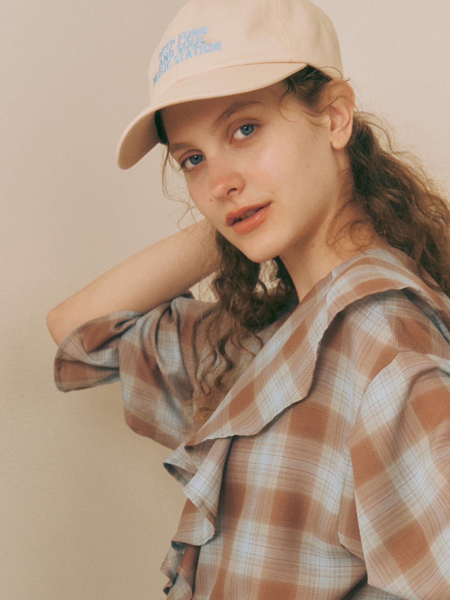 Te chichi TERRASSE 刺繍入りキャップ《2025autumn catalog item》 テチチ 帽子 ハット ホワイト ワイ..