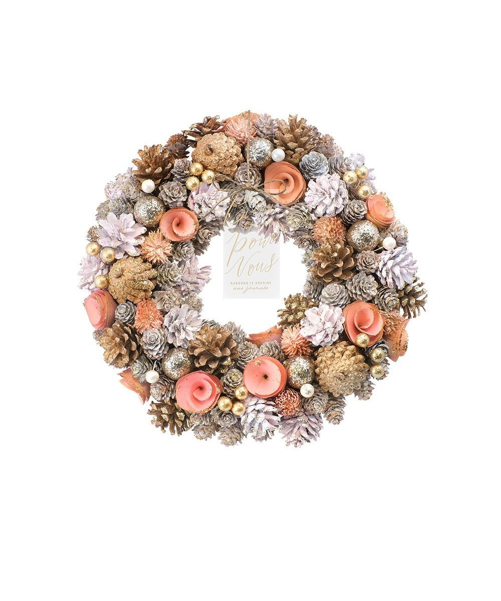 BACKYARD FAMILY ナチュラルリース L ローラ インテリア・生活雑貨 その他のインテリア・生活雑貨 グリーン レッド ブルー ゴールド ピンク【送料無料】