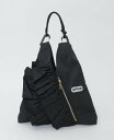Soffitto トライアングルフリルバッグ ソフィット バッグ ショルダーバッグ ブラック カーキグリーン