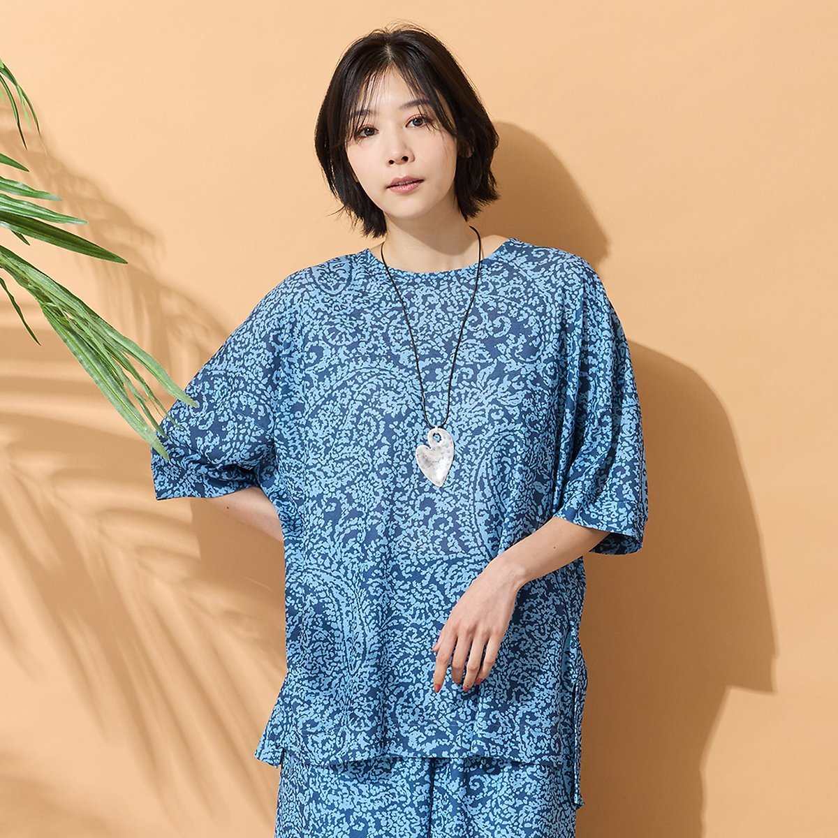 楽天市場】ペイズリー（カラーブルー）（Tシャツ・カットソー