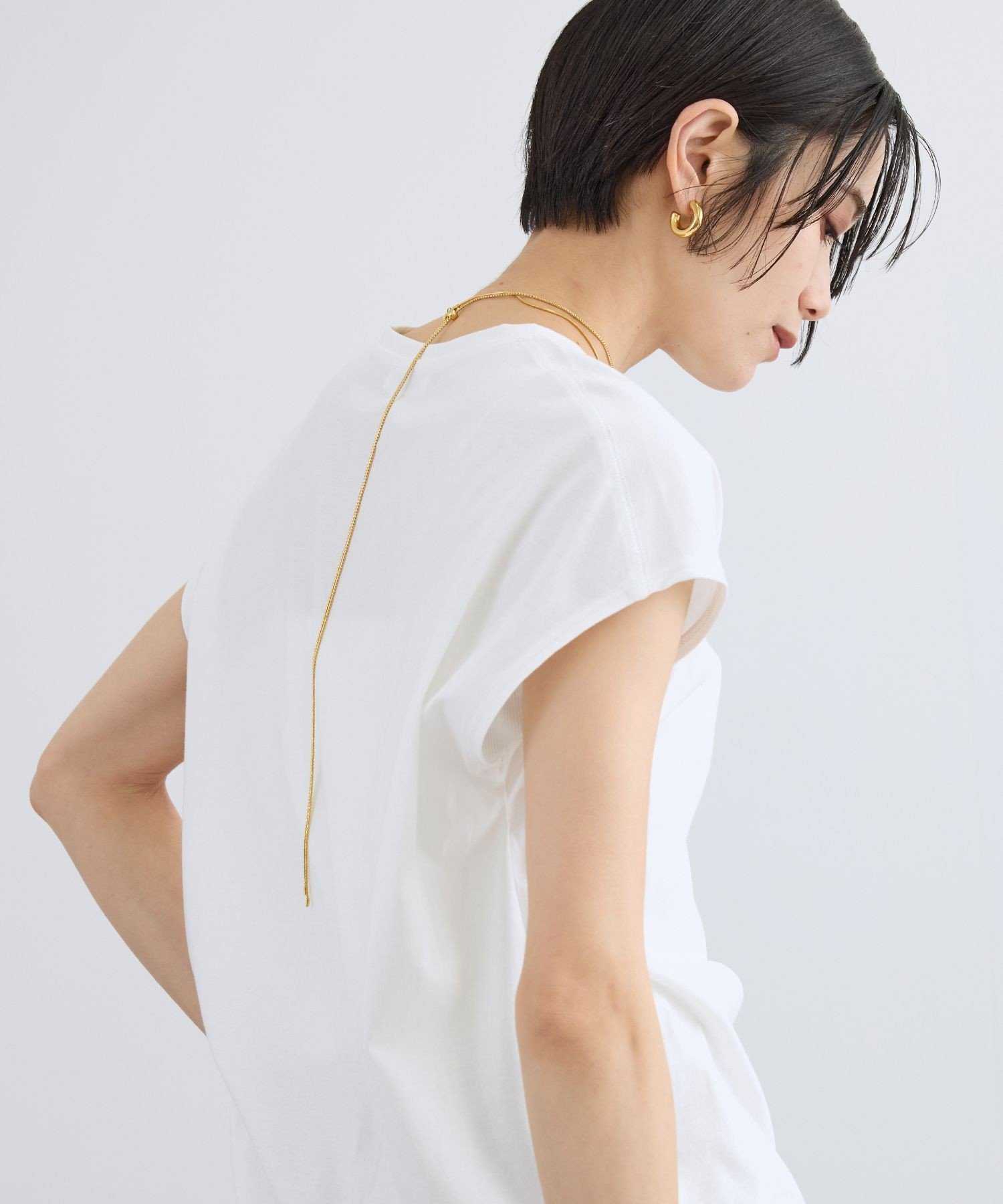 SALON adam et rope' プリマベールリラックスドルマンスリーブプルオーバー / UVケア サロン アダム エ ロペ トップス カットソー・Tシャツ ブラウン ブラック ホワイト