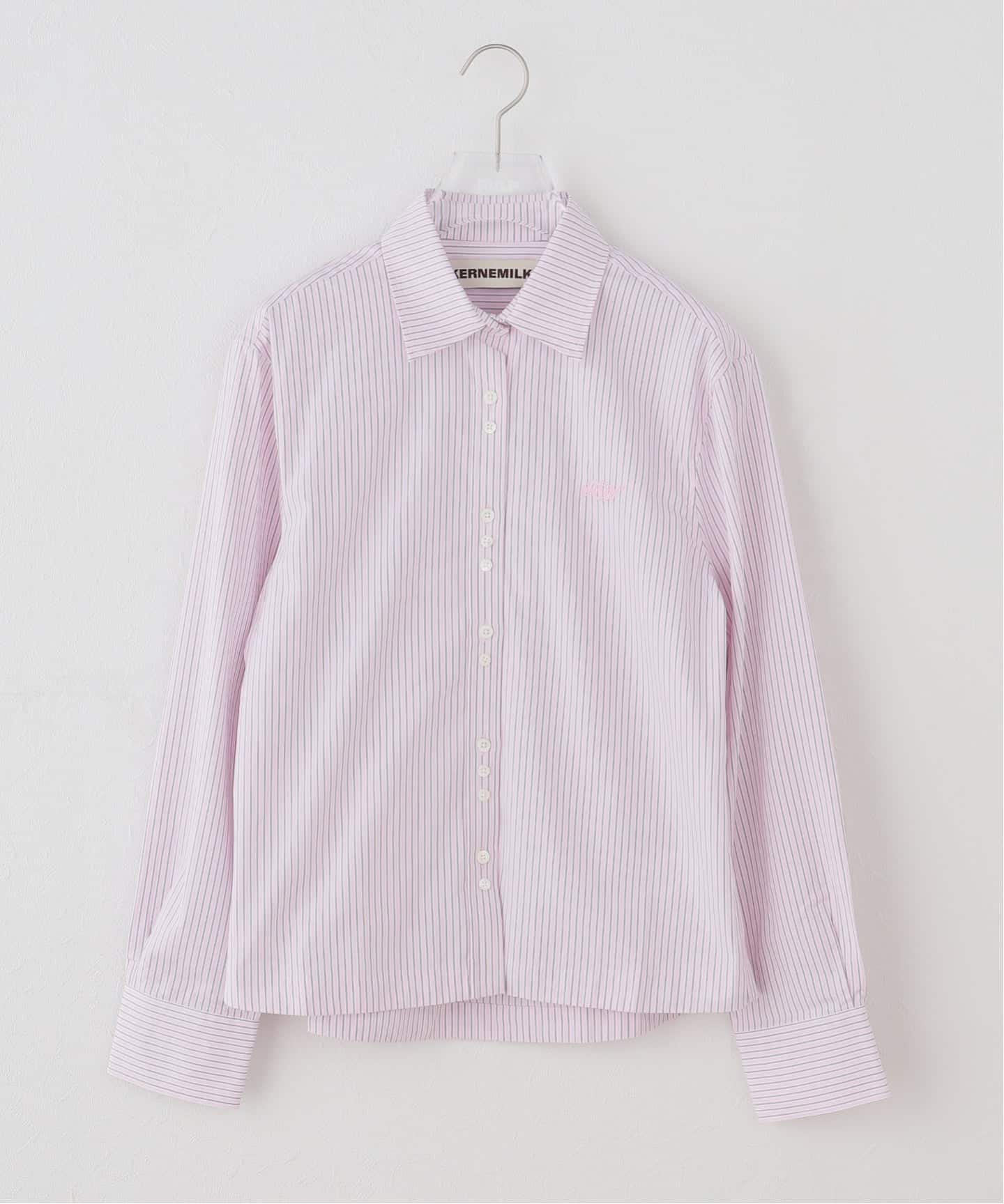 417 EDIFICE KERNEMILK/カーネミルク Alexandra Shirt フォーワンセブン エディフィス トップス シャツ・ブラウス ピンク