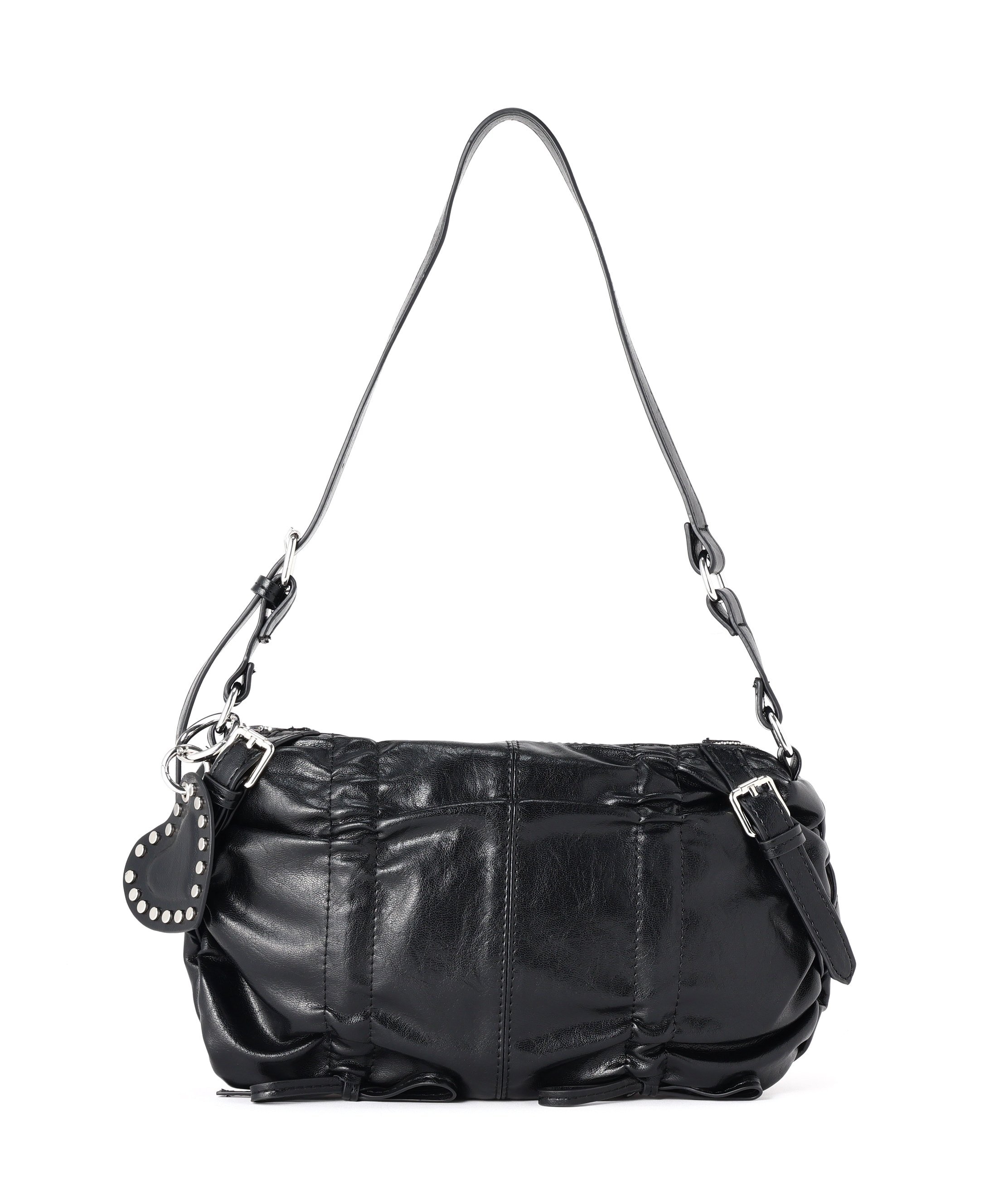 LHP MAVYTH/メヴィス/HEART CHARM PU BAG エルエイチピー バッグ その他のバッグ ブラック ホワイト ブラウン