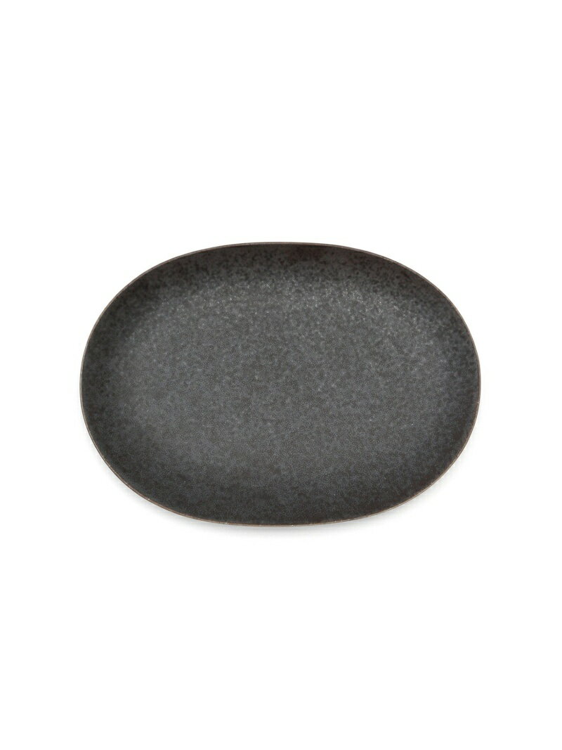 【SALE／30%OFF】SALON adam et rope' 【embleme S /アンブレーム エス】フォイユ オーバルプレート S サロン アダム エ ロペ 食器・調理器具・キッチン用品 食器・皿 ベージュ ブラック