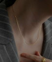 SMELLY so 039 slim chain necklace スメリー アクセサリー 腕時計 ネックレス ゴールド【送料無料】