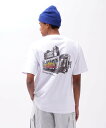 AVIREX TRAIN GRAFFITI AVIREX T-SHIRT / トレイン グラフィティ アヴィレックス トップス カットソー・Tシャツ ブラック ホワイト