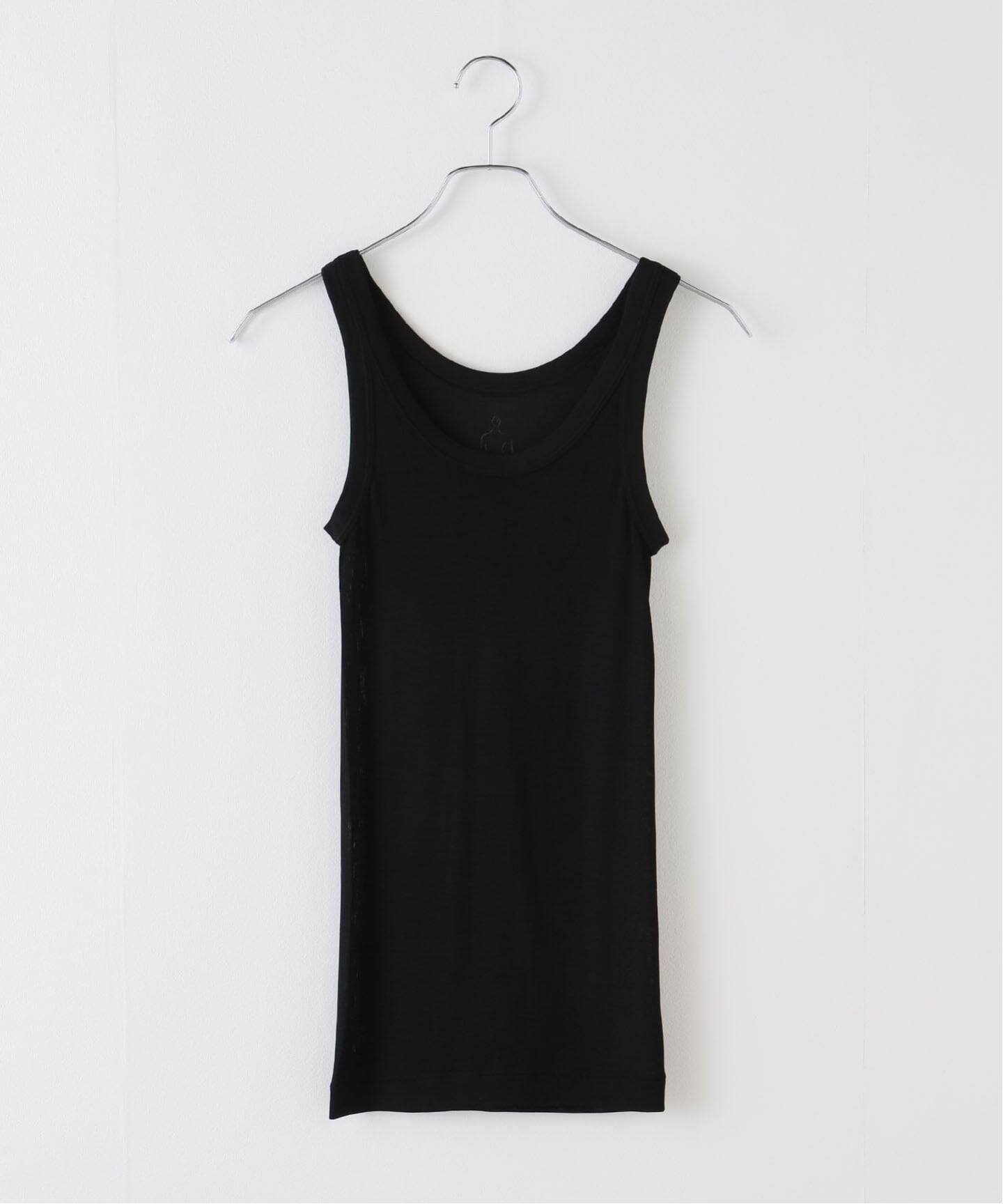 FRAMeWORK MALU STELLAタンクトップ フレームワーク トップス ノースリーブ・タンクトップ グレー ブラ..