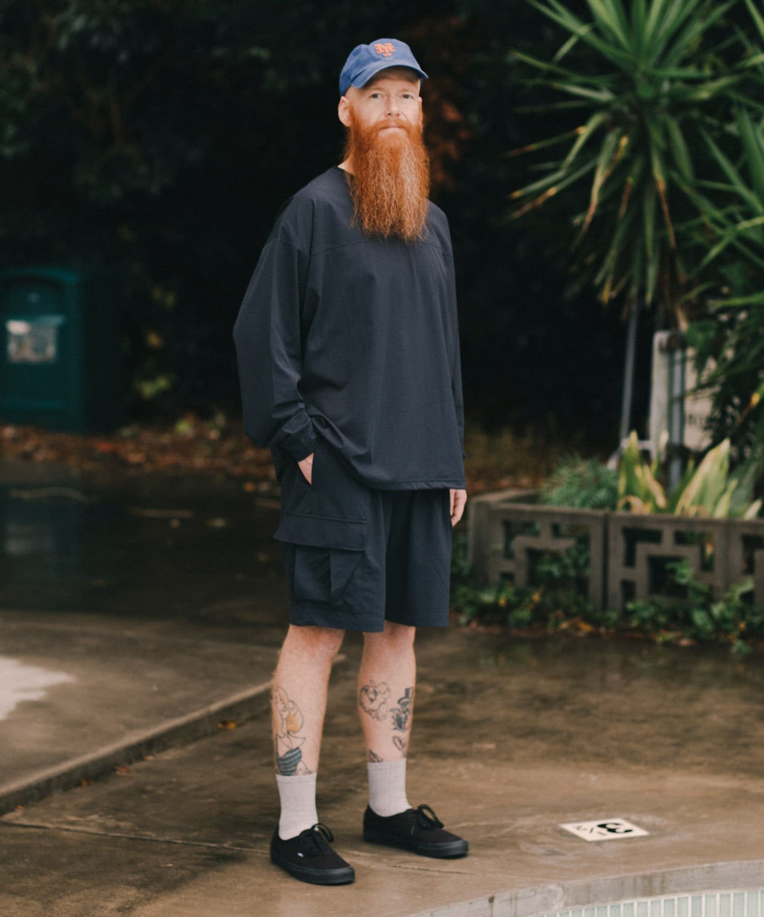 URBAN RESEARCH Wide Dad BREEZY TECH CARGO SHORTS アーバンリサーチ パンツ その他のパンツ ネイビー ブラック【送料無料】（楽天・Rakuten Fashion）