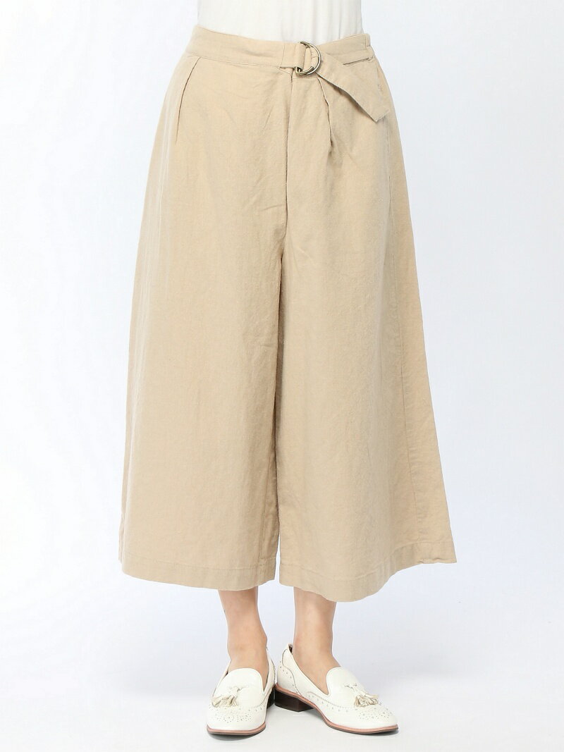 【SALE／50%OFF】Samansa Mos2 ラップガウチョ サマンサモスモス パンツ その他のパンツ ホワイト ベージュ ネイビーのサムネイル