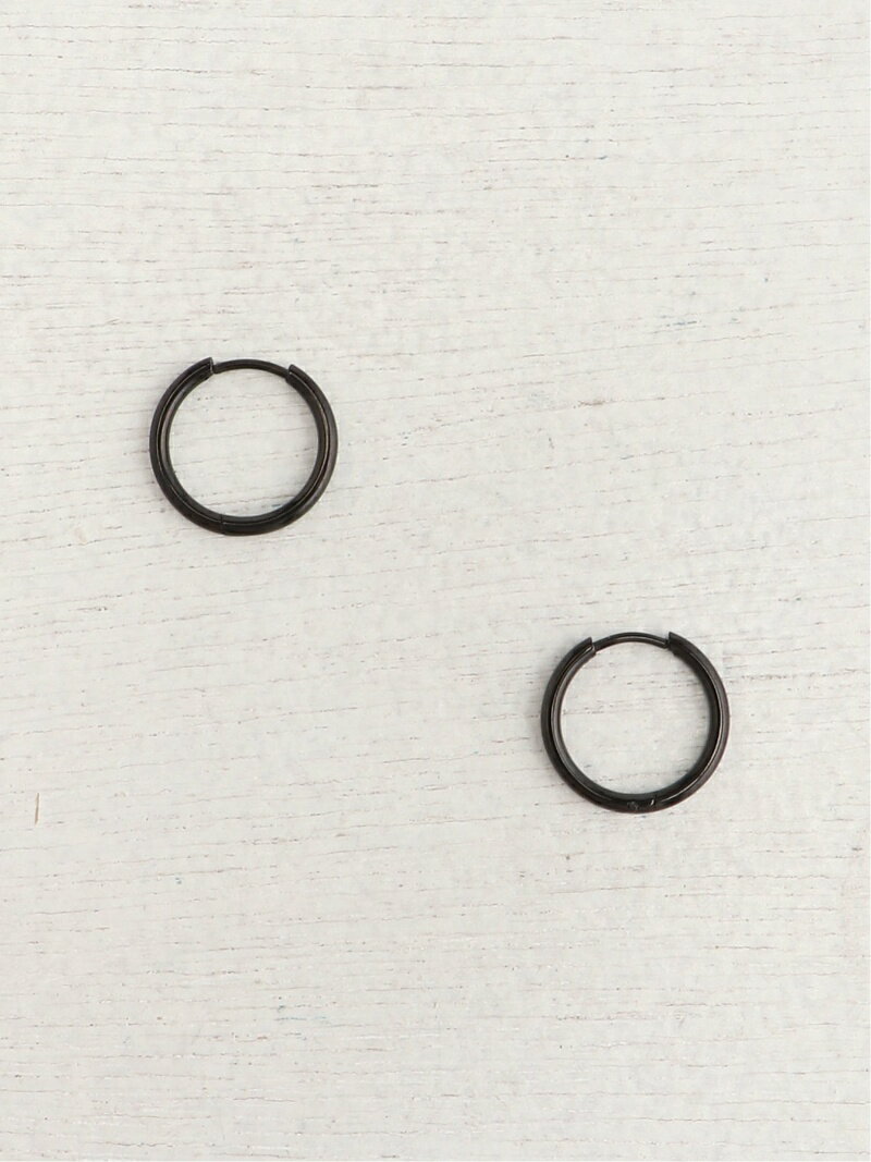 楽天Rakuten FashionF.S.B F.S.B/（U）【Al】ステンレス18mmフープピアス エフエスビー アクセサリー・腕時計 ピアス シルバー ブラック ゴールド