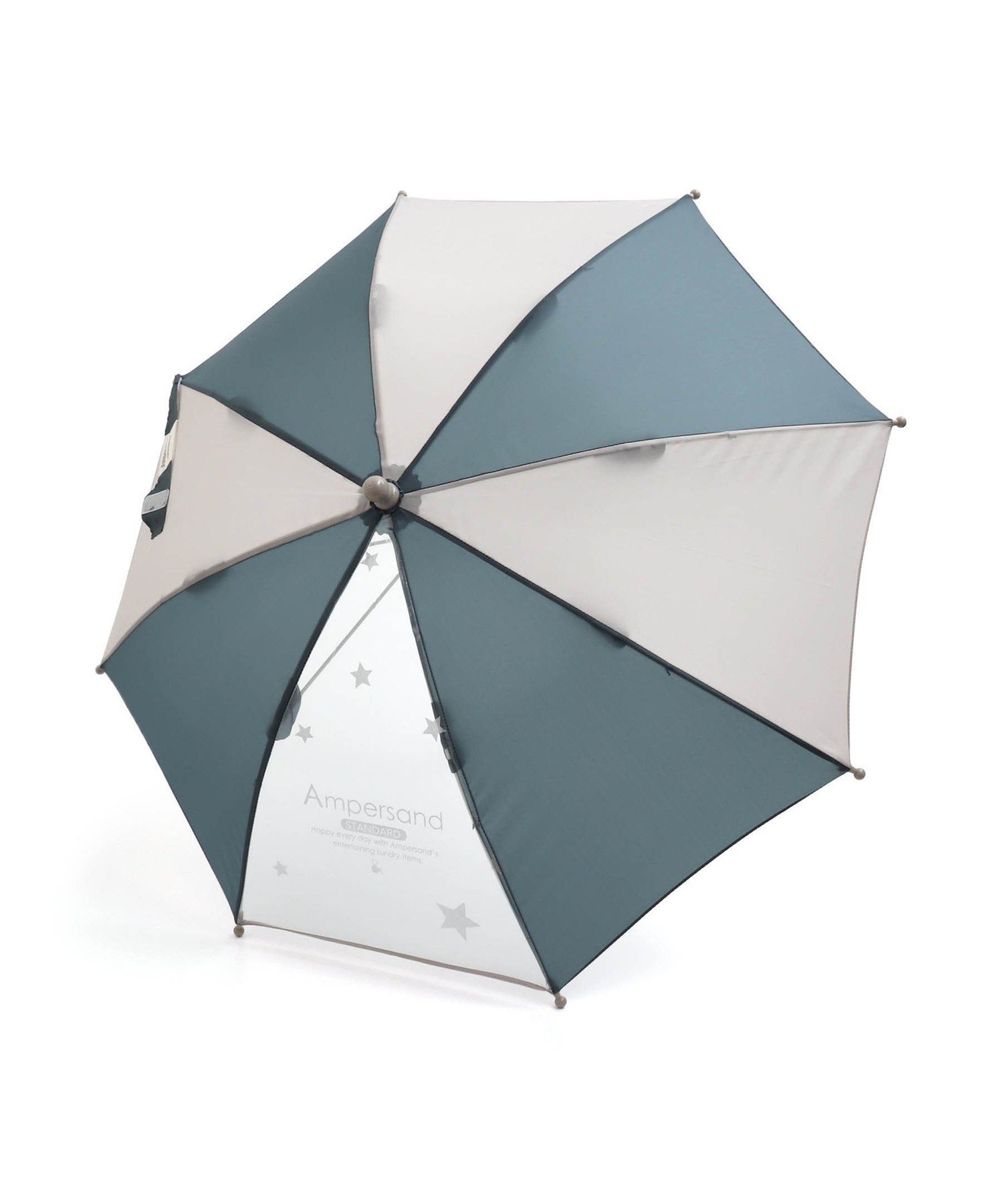 Ampersand バイカラー窓付き傘 エフオーオンラインストア ファッション雑貨 傘・長傘 ブルー イエローのサムネイル