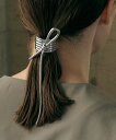 GOLDY メタル ノット ヘアカフ ゴールディ ヘアアクセサリー ヘアゴム ゴールド シルバー