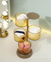 【SALE/30%OFF】aimoha home aimoha home/(W)パフ収納 360度回転 ジュエリー収納 4段 アイモハ インテリア・生活雑貨 収...