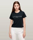 【SALE/50%OFF】TOMMY HILFIGER ニートクルーネックTシャツ トミーヒルフィガー トップス カットソー・Tシャツ ホワイト ネイビー【送料無料】