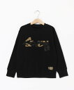 【SALE/25%OFF】SEVEN2 SEVEN2/(K)サガラクルーネックスウェット ニッキー トップス スウェット・トレーナー グレー ブラック