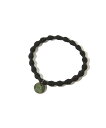Snow Peak Logo-Charm Hair Tie スノーピーク ヘアアクセサリー ヘアゴム ネイビー ブラウン ブラック