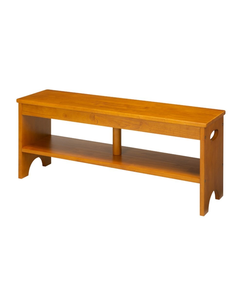 【SALE／42%OFF】BACKYARD FAMILY NK7410 天然木玄関ベンチ90 ローラ インテリア・生活雑貨 その他のインテリア・生活雑貨 ブラウン【送料無料】