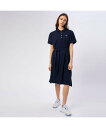 【SALE/30%OFF】LACOSTE リヨセル*コットンポロドレス ラコステ ワンピース シャツワンピース ネイビー ブルー【送料無料】