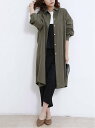 Doux Belle 【Doux Belle】ロングシャツ レディース ドゥー・ベル ワンピース・ドレス その他のワンピース・ドレス ブラウン ネイビー カーキ...